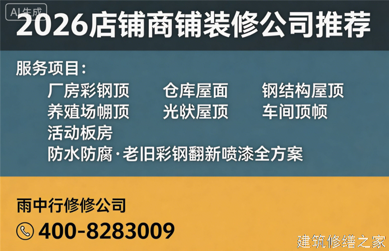 宿州2026/9墉桥区彩钢瓦除锈翻新防腐哪家专业正规